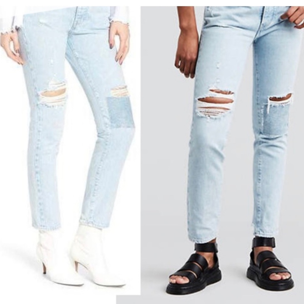 Levi’s Twig High Slim Distressed Jeans